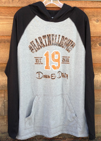 #HD Raglan Men's Hood Long Sleeve